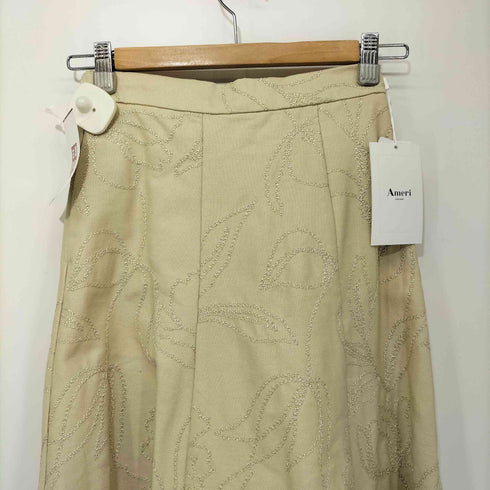 アメリヴィンテージ Ameri VINTAGE DENIM LIKE FLOWER SKIRT レディース JPN:S