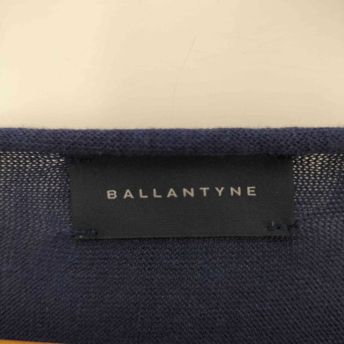 バランタイン BALLANTYNE イタリア製 ボートネックコットンニット レディース
