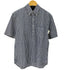 ギットマンブラザーズ GITMAN BROS. MDE IN USA ハーフボタン S/S コットンリネンギンガムチェックシャツ メンズ import:M