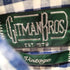 ギットマンブラザーズ GITMAN BROS. MDE IN USA ハーフボタン S/S コットンリネンギンガムチェックシャツ メンズ import:M