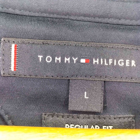トミーヒルフィガー TOMMY HILFIGER im interlock embossed tshirt regular fit メンズ JPN:L