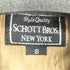 ショット Schott 刺繍ストライプシャツ メンズ JPN:S