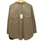モーメント moment フェイクレザースタンドカラージャケット レディース JPN:M