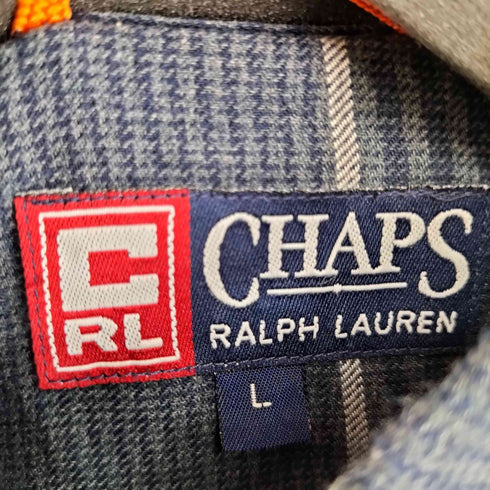 チャップスラルフローレン CHAPS RALPH LAUREN チェックシャツ メンズ JPN:L