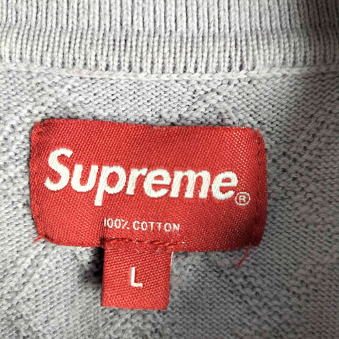 シュプリーム Supreme 21aw Knit Stripe L/S Polo メンズ import:L
