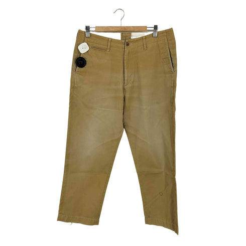 バーガスプラス BURGUS PLUS Lot.402 Zip fly Military Chino Trousers メンズ 33inch