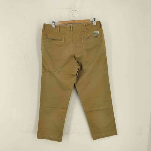バーガスプラス BURGUS PLUS Lot.402 Zip fly Military Chino Trousers メンズ 33inch