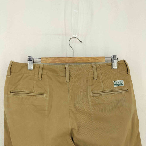 バーガスプラス BURGUS PLUS Lot.402 Zip fly Military Chino Trousers メンズ 33inch