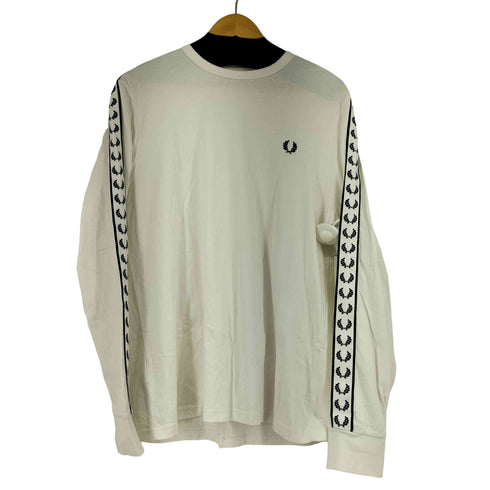 フレッドペリー FRED PERRY 24SS サイドラインロゴ クルーネックカットソー メンズ JPN:L