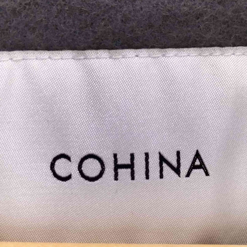 コヒナ COHINA 2wayカラーバックフレアウールコート レディース JPN:S