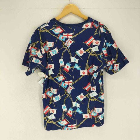 ステューシー Stussy フラッグプリント半袖Tシャツ メンズ M