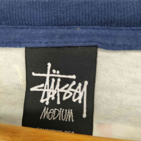 ステューシー Stussy フラッグプリント半袖Tシャツ メンズ M