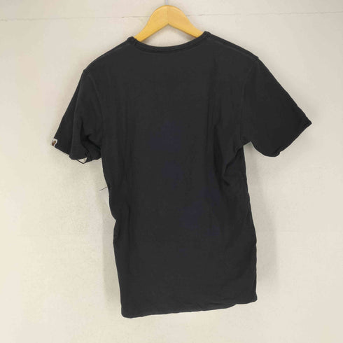 アベイシングエイプ A BATHING APE ダブルフェイス両面プリント半袖Tシャツ メンズ M