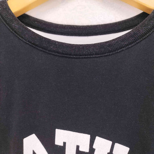 アベイシングエイプ A BATHING APE ダブルフェイス両面プリント半袖Tシャツ メンズ M