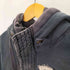 アバクロンビーアンドフィッチ Abercrombie & Fitch ダメージ加工 ハーフジッププルオーバーパーカー メンズ import:M