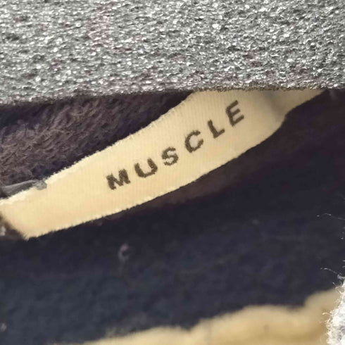 アバクロンビーアンドフィッチ Abercrombie & Fitch ダメージ加工 ハーフジッププルオーバーパーカー メンズ import:M