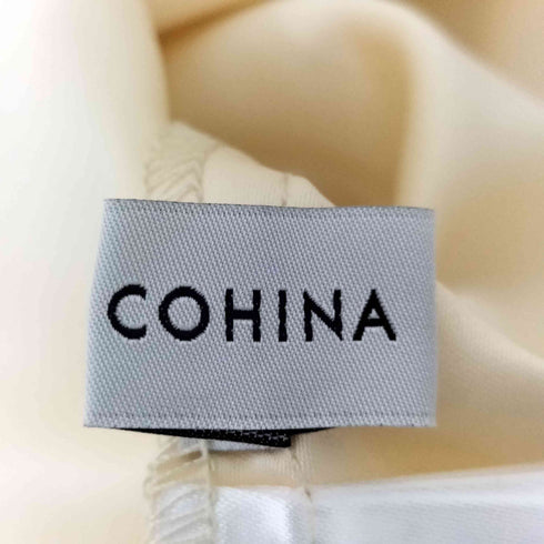 コヒナ COHINA シアーミックスプリーツスカート レディース JPN:M