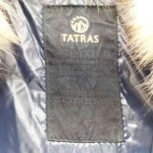 タトラス TATRAS ZERO GRAVITY ファー付き ジップアップダウンジャケット レディース