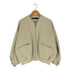 ザラ ZARA フェイクスウェード パフスリーブ ボンバージャケット レディース import:S