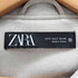 ザラ ZARA フェイクスウェード パフスリーブ ボンバージャケット レディース import:S