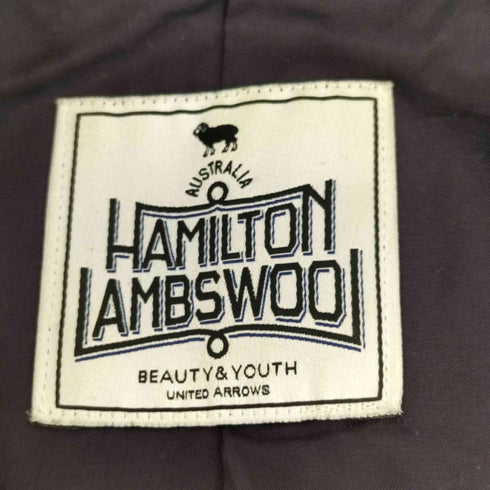 ビューティーアンドユースユナイテッドアローズ BEAUTY & YOUTH UNITED ARROWS HAMILTON WOOL MIX メルトンロングPコート レディース JPN:M