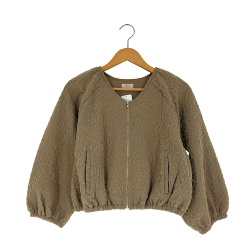 flower fluffy blouson フラッフィーブルゾン レディース FREE