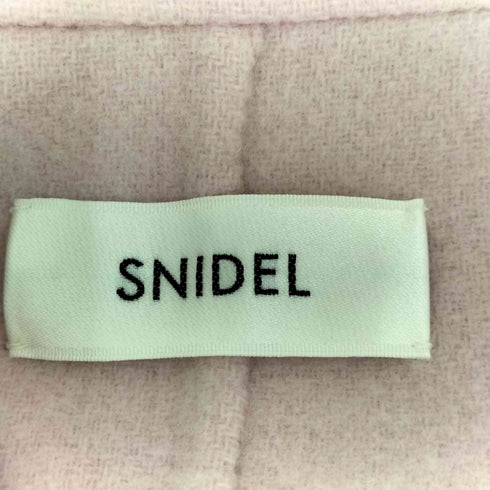 スナイデル snidel ウールテーラーカラーリバーコート レディース 1