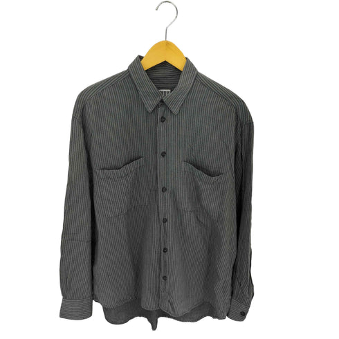 mondo di marco MADE IN ITALY ヘリンボーンストライプBDシャツ メンズ import:L