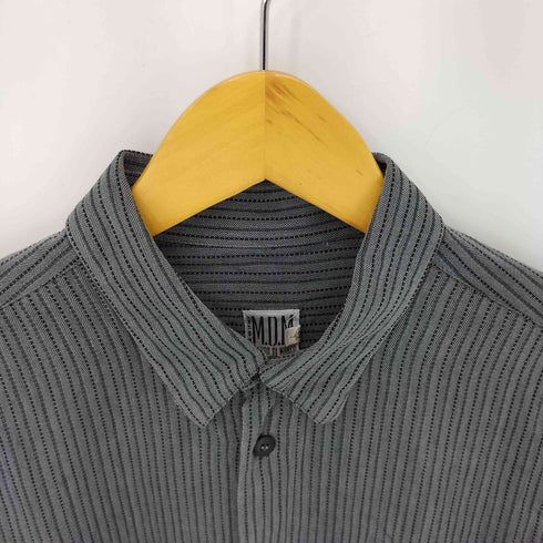 mondo di marco MADE IN ITALY ヘリンボーンストライプBDシャツ メンズ import:L