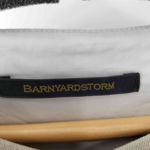 バンヤードストーム BARNYARDSTORM シルクコットン異素材Tee レディース 0