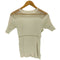 ルシェルブルー LE CIEL BLEU Transperent half sleeve レディース 36