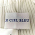 ルシェルブルー LE CIEL BLEU Transperent half sleeve レディース 36