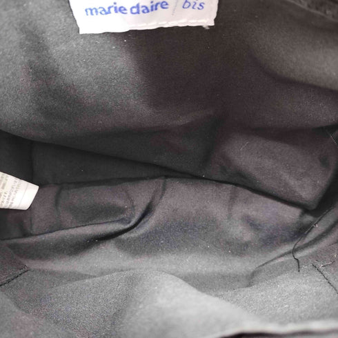 マリクレール marie claire フロントロック フェイクレザーショルダーバッグ レディース
