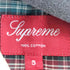 シュプリーム Supreme 13SS Contrast Collar Plaid Shirt メンズ JPN:S