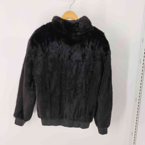 レザーファーリバーシブルジャケット メンズ import:L