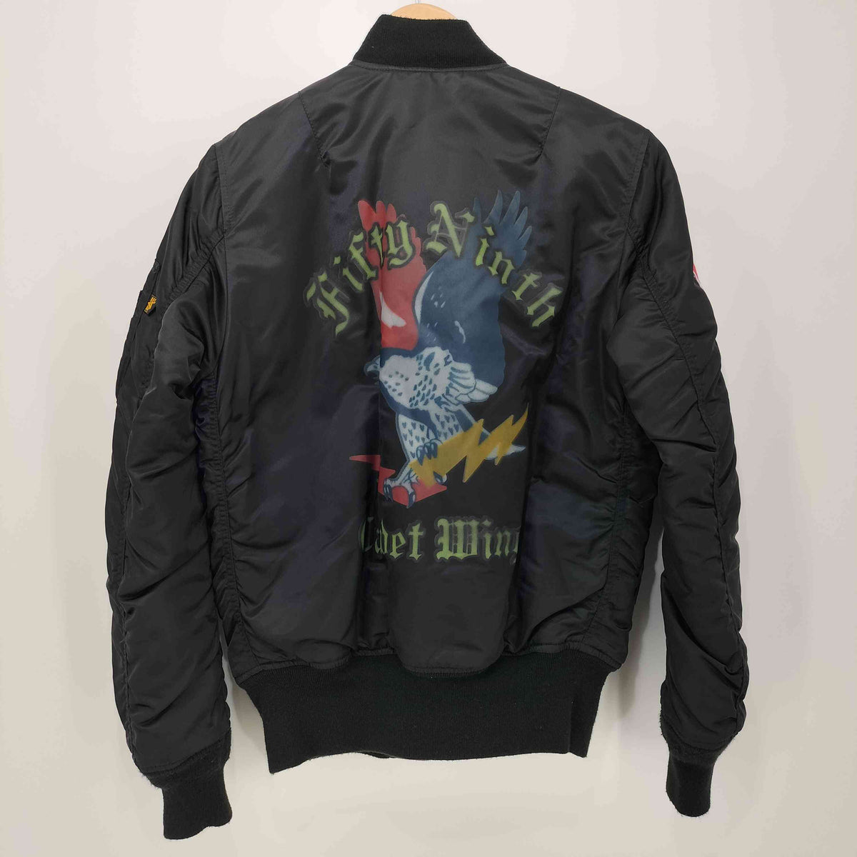 ALPHA 50周年記念 MA-1 フライトジャケット　サイズM ALPHA [アルファ] 50TH ANNIVERSARY JACKET ブラック-Jalana