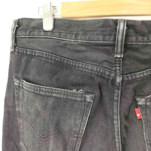 リーバイス Levis 501 ストレートブラックデニムパンツ メンズ 32/32