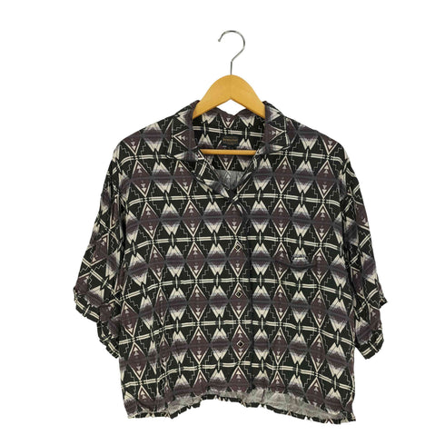 ペンドルトン PENDLETON 総柄 開襟 オープンカラー レーヨンシャツ レディース import:L
