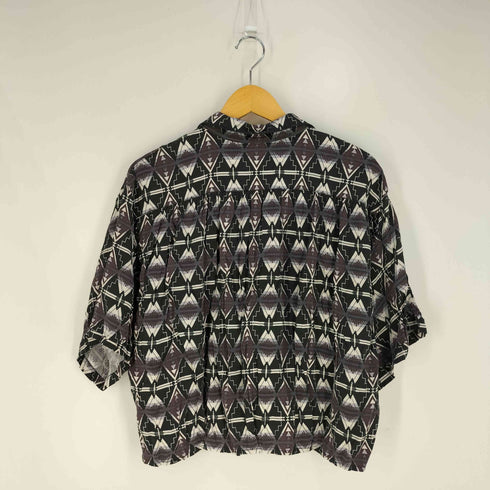 ペンドルトン PENDLETON 総柄 開襟 オープンカラー レーヨンシャツ レディース import:L
