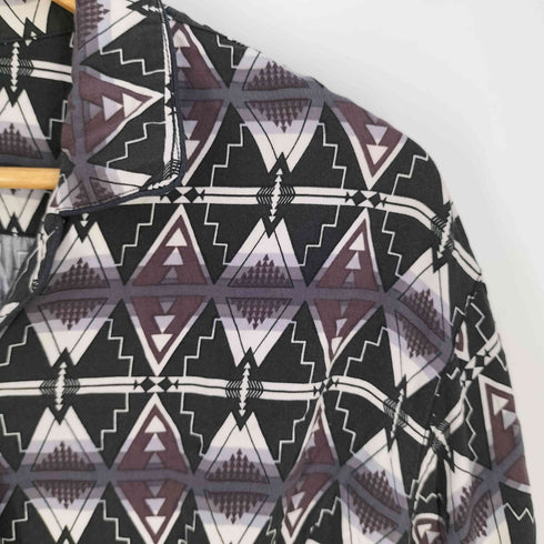 ペンドルトン PENDLETON 総柄 開襟 オープンカラー レーヨンシャツ レディース import:L