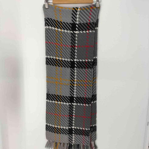 バブアー Barbour チェックウールマフラー メンズ