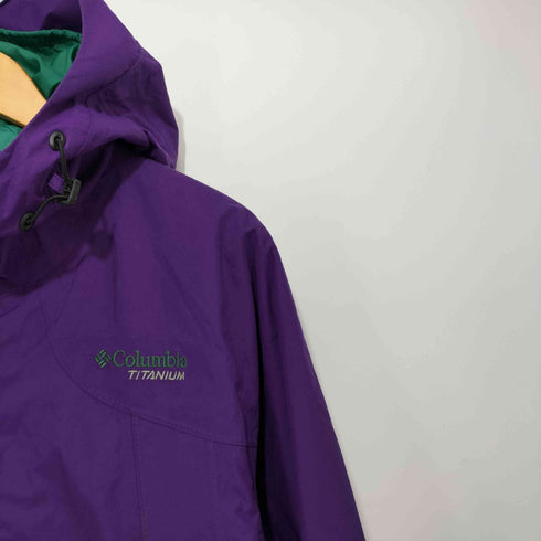 コロンビア Columbia OMNI-TECH フーデッドナイロンジャケット レディース import:M