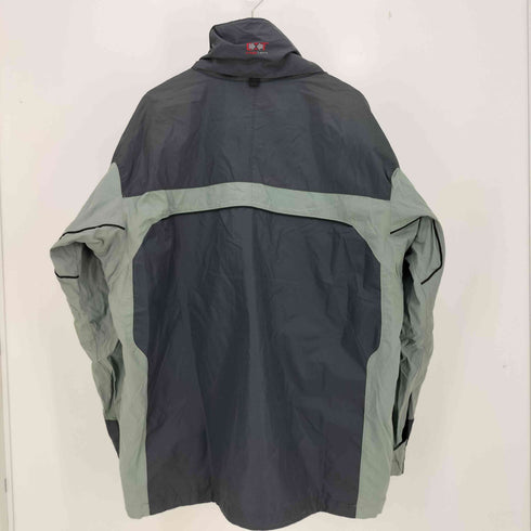 コロンビア Columbia CROSS TERRA スリランカ製 ナイロン マウンテンジャケット 裾ドローコード メンズ import:XL