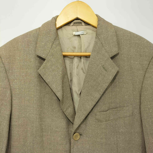 バーニーズニューヨーク BARNEYS NEWYORK barneys new york MADE IN ITALY シルク混 3B テーラードジャケット メンズ