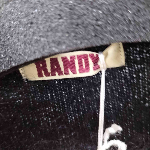 ランディ RANDY 23AW Orbit モヘヤ混ドライバーズニット メンズ JPN:1