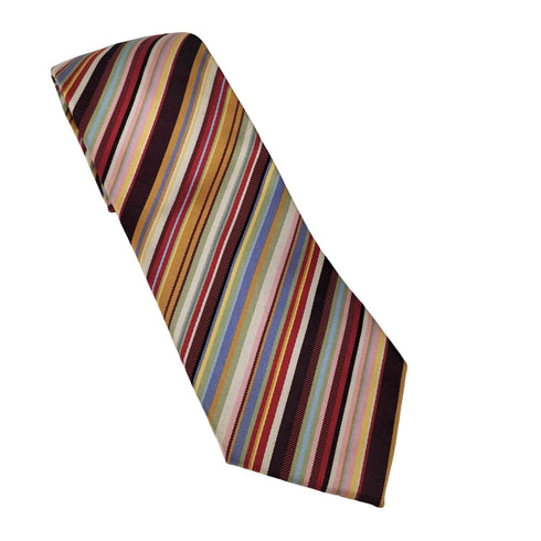 ポールスミス Paul Smith ストライプ柄 シルクネクタイ メンズ