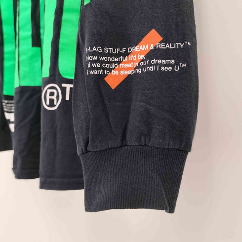 FLAGSTUFF}}19SS DREAM AND REALITY L/S TEE1 メンズ JPN:L