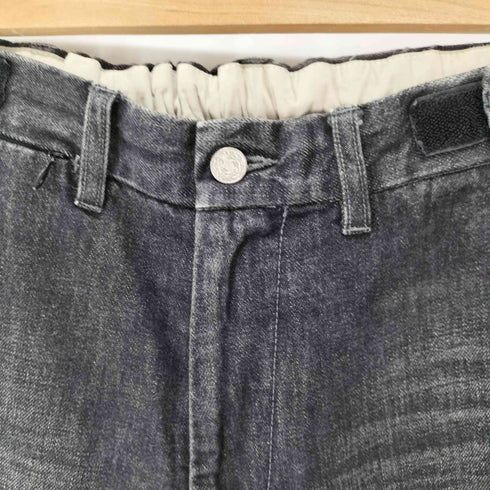 カイコー KAIKO THE DENIM LOOSE FIT VINTAGE ルーズフィットブラックデニム メンズ JPN:1