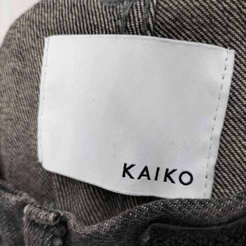 カイコー KAIKO THE DENIM LOOSE FIT VINTAGE ルーズフィットブラックデニム メンズ JPN:1
