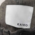 カイコー KAIKO THE DENIM LOOSE FIT VINTAGE ルーズフィットブラックデニム メンズ JPN:1